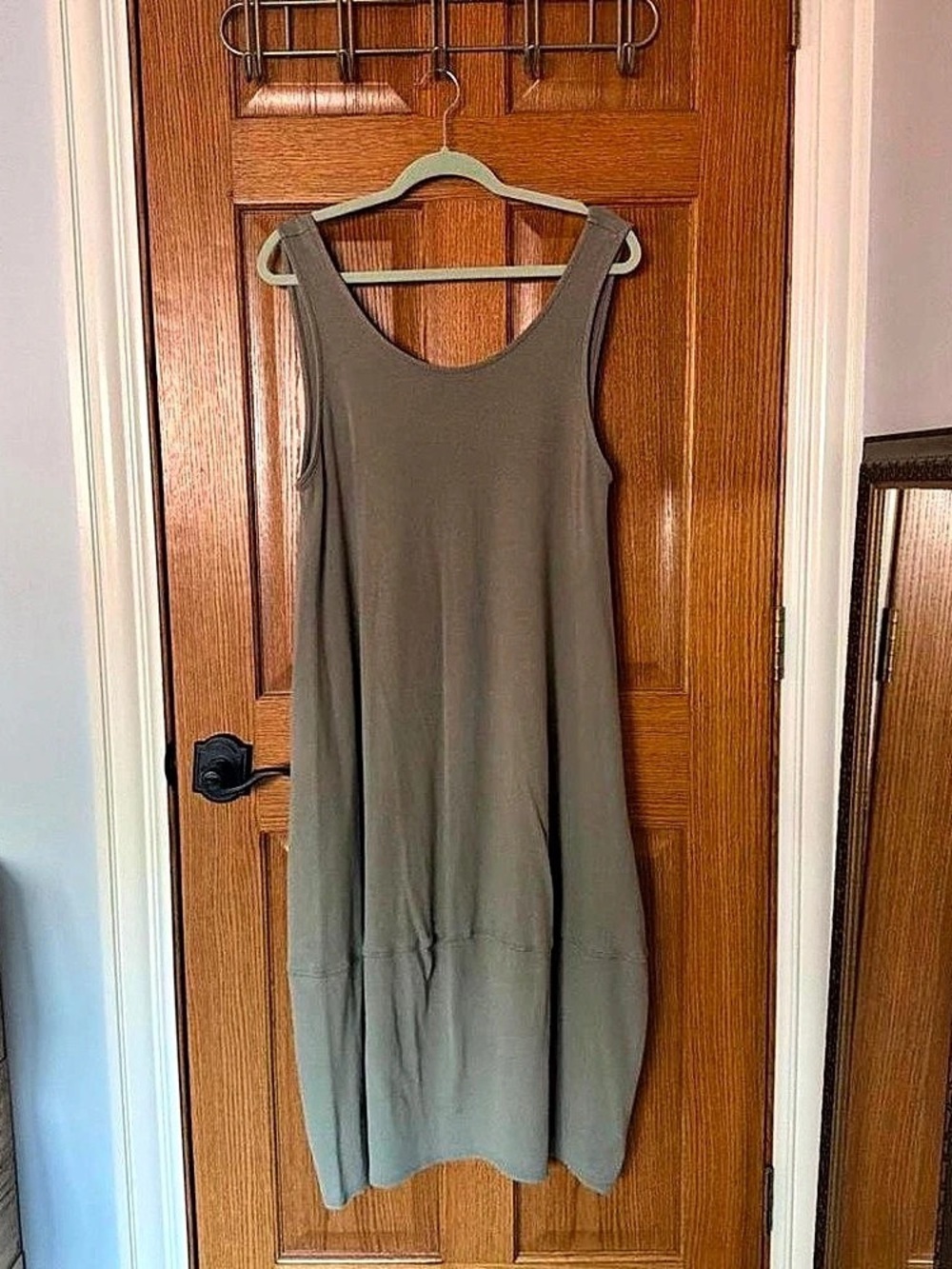 Free People Beachside Strollin' Tank Midi Dress Sleeveless Tiered Midi Dress in